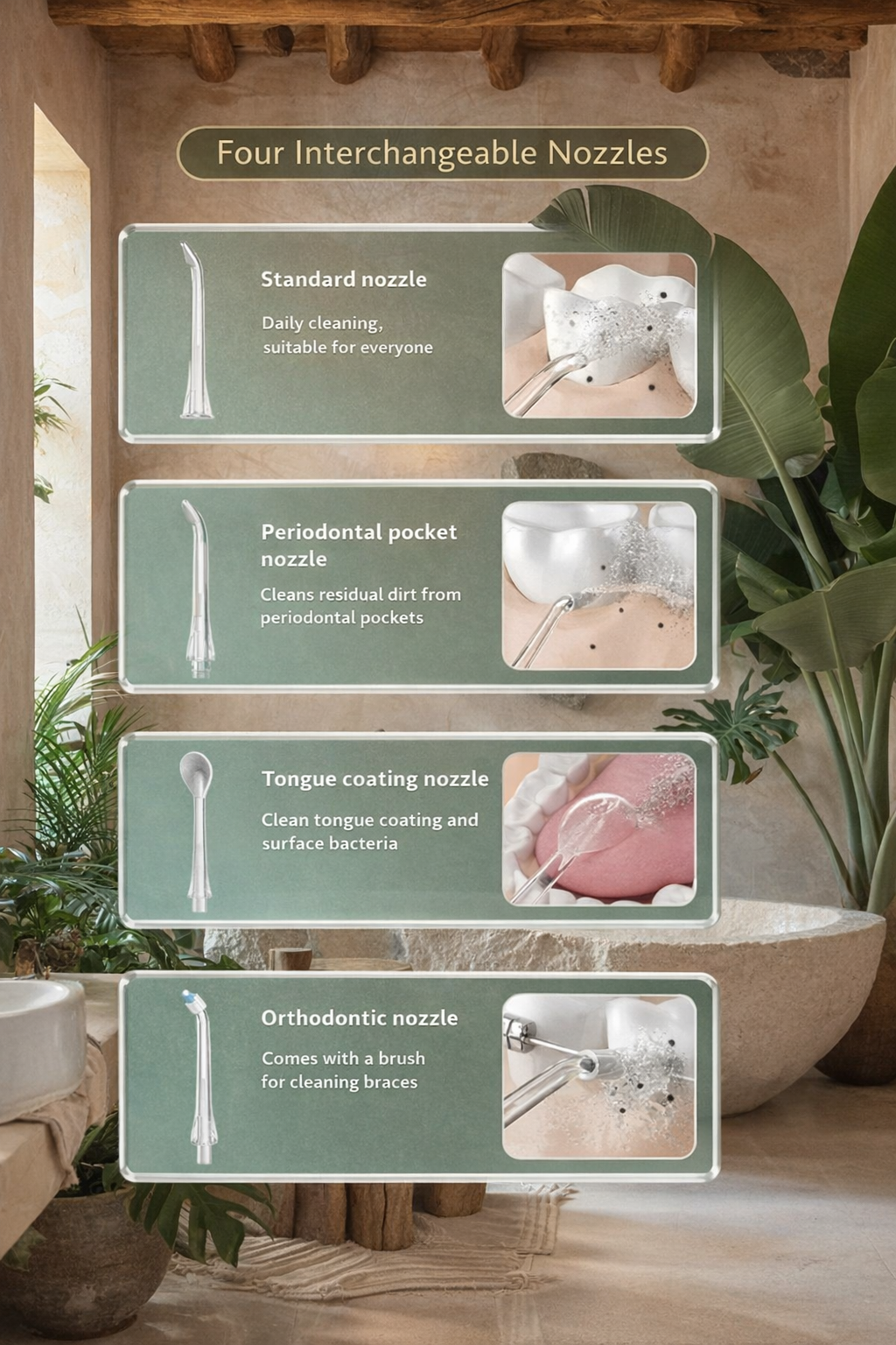 Advanced Precision Portable Water Flosser